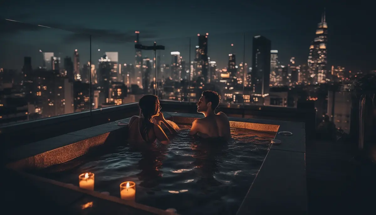 young-adults-enjoy-city-pool-dusk