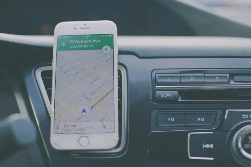 navigation on cell phone