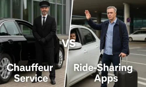 chauffeur vs ride sharing app