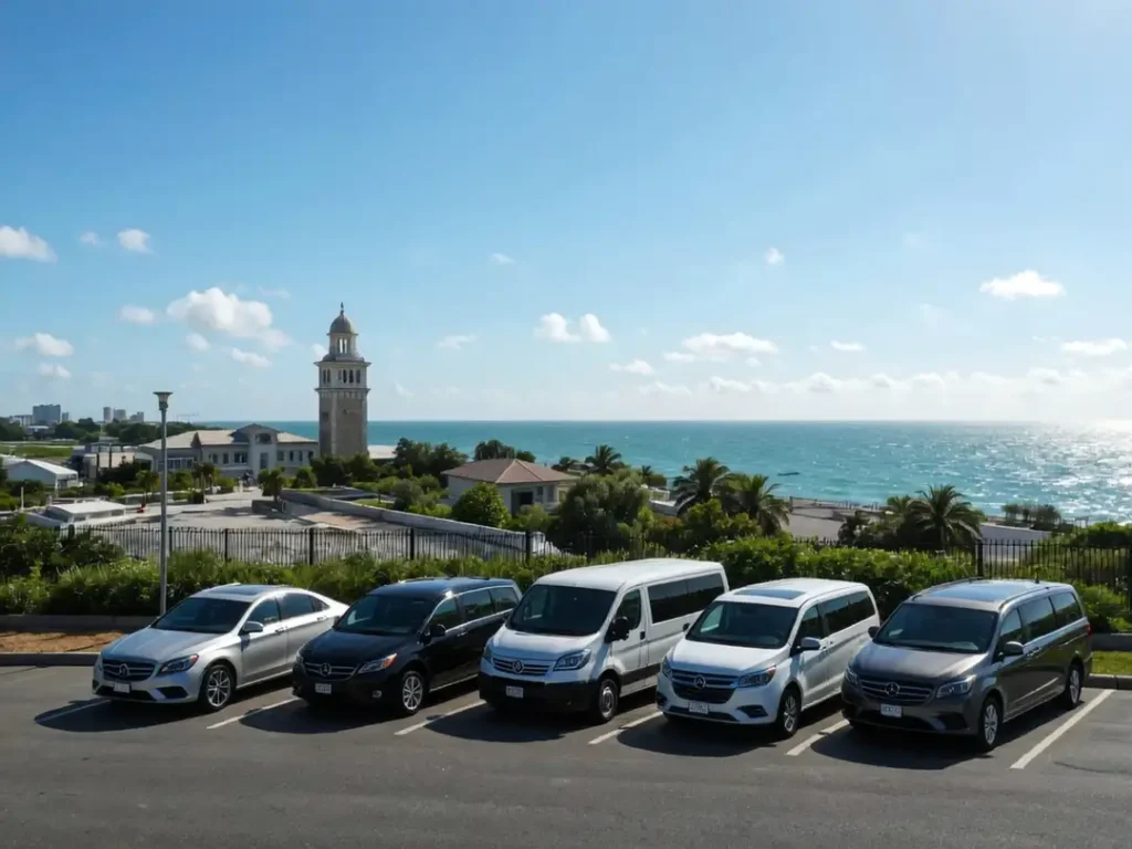 A lineup of clean, stylish vehicles