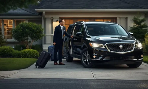 Private airport car service helping travelers avoid missed flights through reliable planning