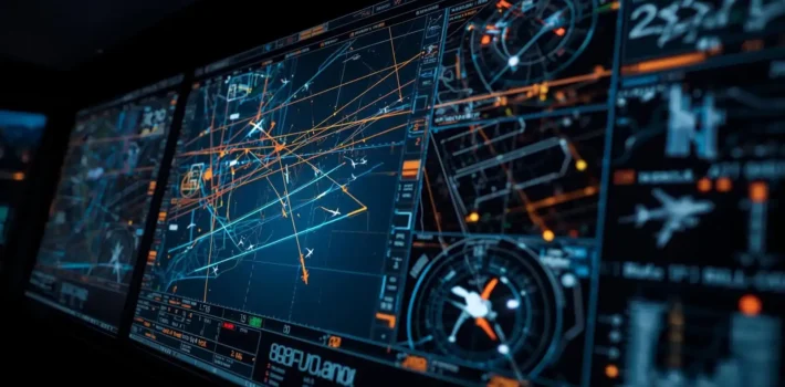 Real time flight tracking system used for monitoring aircraft arrivals and airport pickups