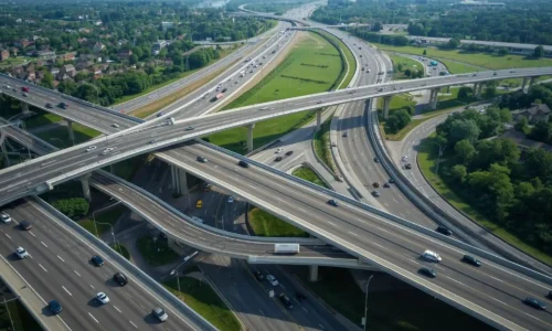 Garden State Parkway exits and traffic flow affecting airport travel in New Jersey